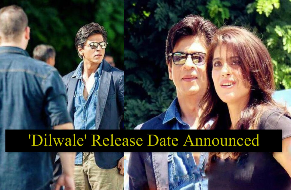 Shah Rukh Khan - Kajol on sets of Dilwale