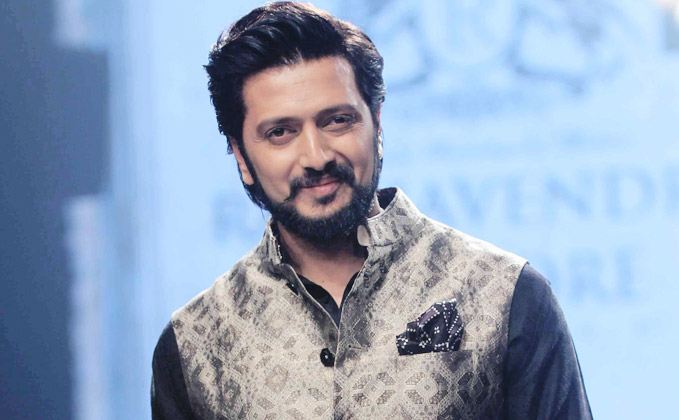 Riteish Deshmukh smiling
