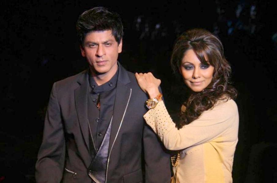 Gauri Khan and Shahrukh Khan