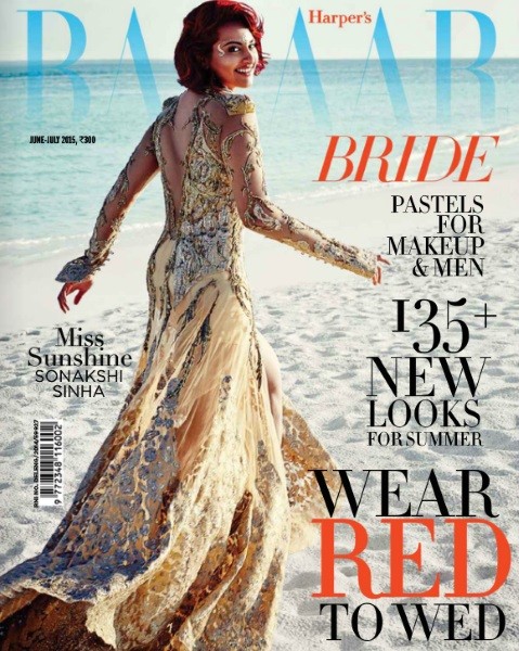 Sonakshi Sinha Harpers bride