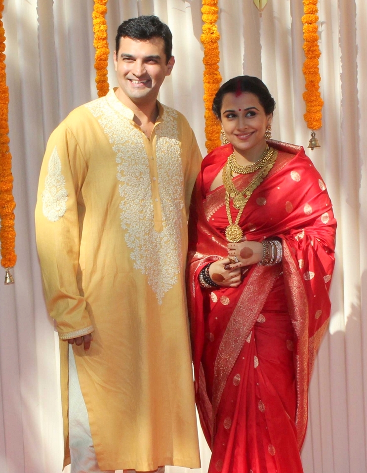 Siddharth Roy Kapur with Vidya Balan