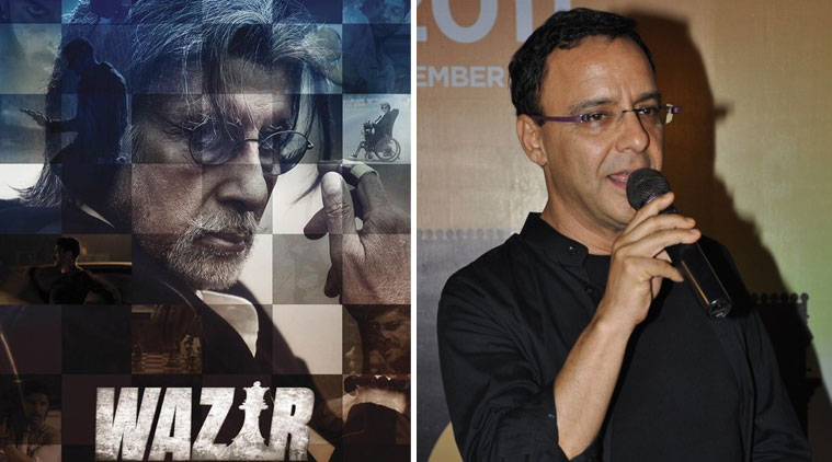 Vidhu Vinod Chopra at Wazir trailer launch