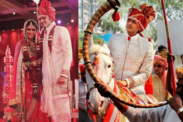 Ritesh Deshmukh and Genelia D'Souza wedding
