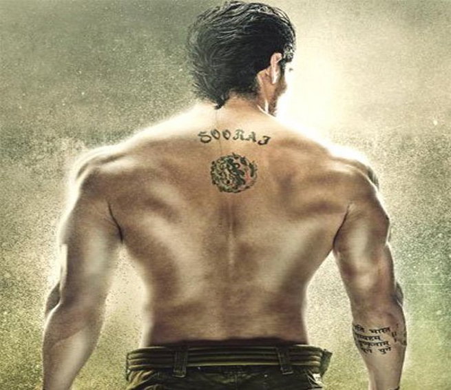 Sooraj Pancholi sports a cool tattoo in the Thok De Killi song from Time  To Dance