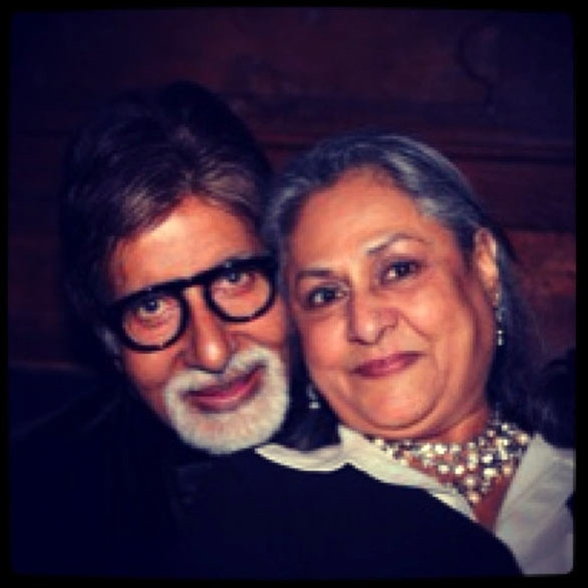 Amitabh Bachchan and Jaya Bachchan