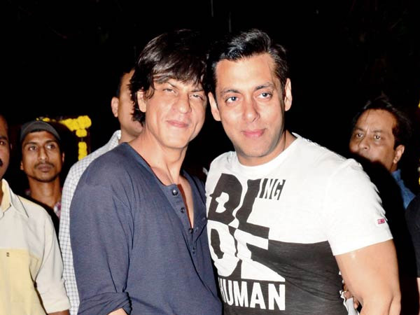 Shah Rukh Khan - Salman Khan at an event