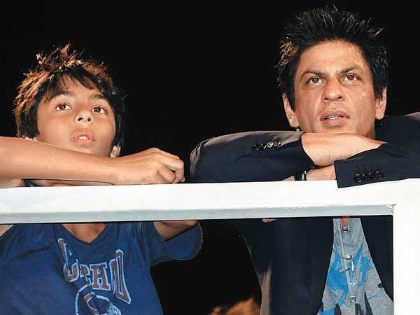 Shah Rukh Khan and Aryan Khan