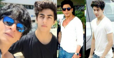 Shah Rukh Khan and Aryan Khan