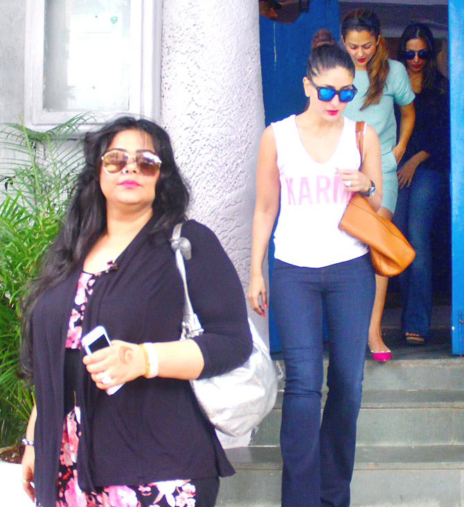 Kareena Kapoor Khan on a brunch date with her best friends.
