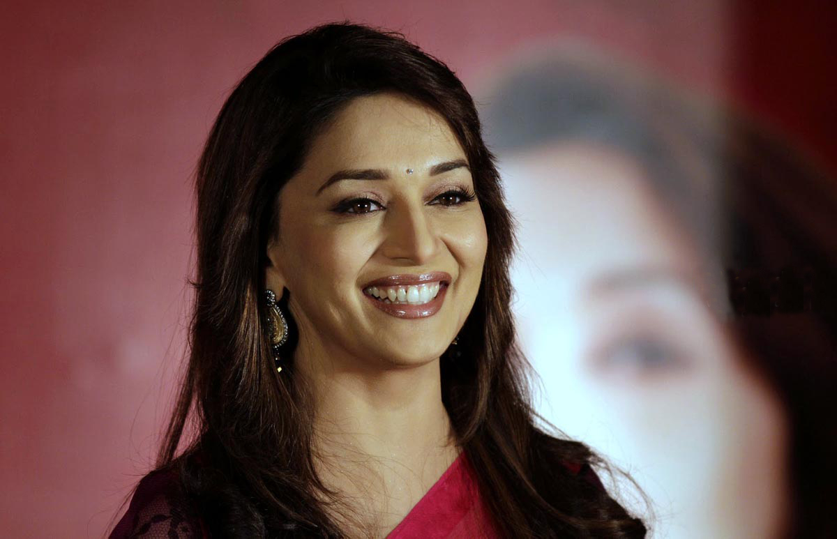 Madhuri Dixit long hair