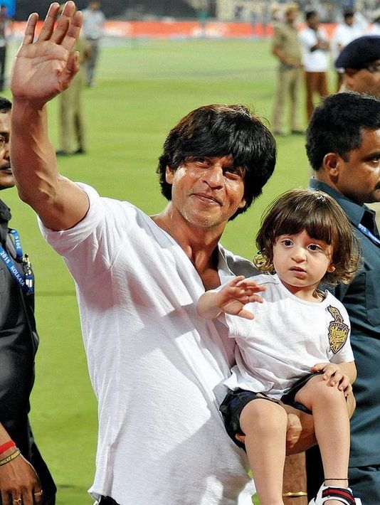 Shah Rukh Khan and AbRam