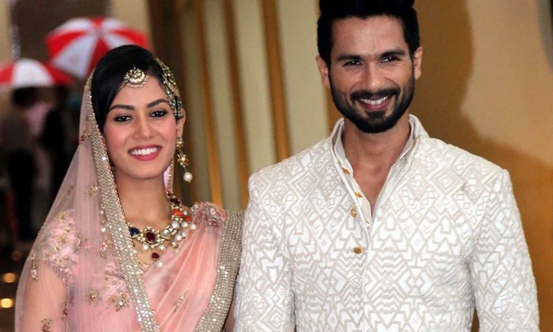 In Pictures : Shahid Kapoor and Mira Rajput's Grand Wedding Reception