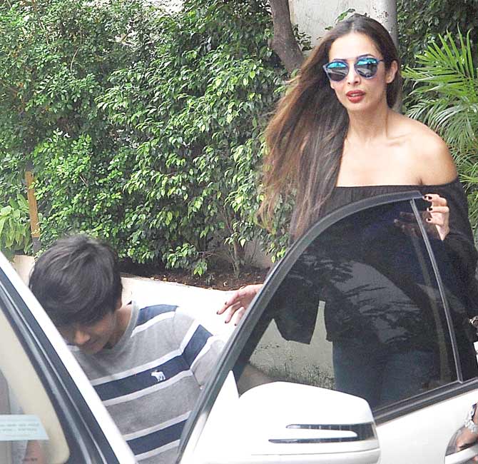 Malaika Arora Khan on a brunch date with her best friends.