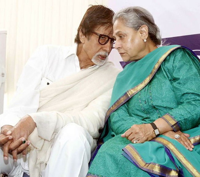 Amitabh Bachchan and Jaya Bachchan
