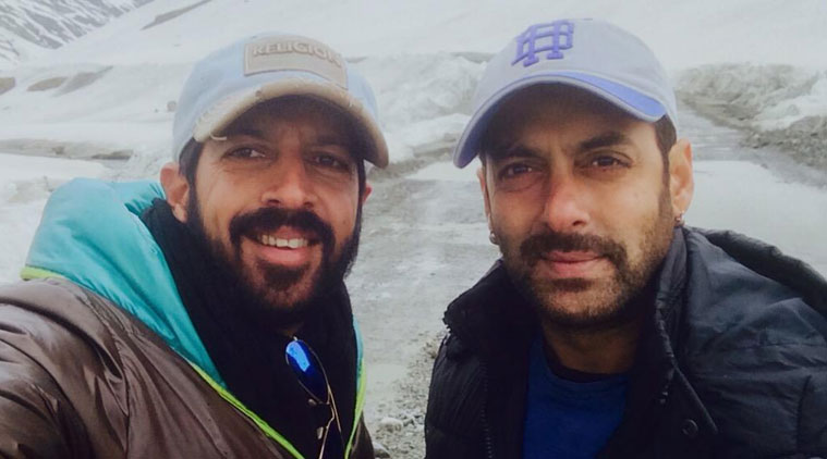 Kabir Khan with Salman Khan