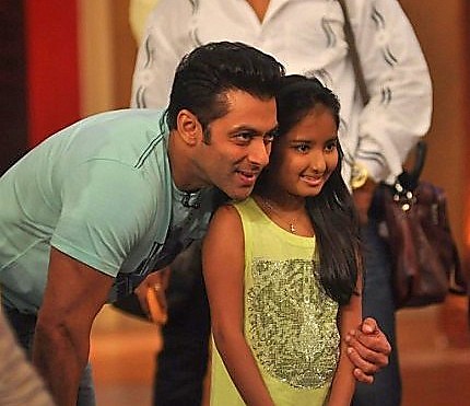 Salman Khan with a fan