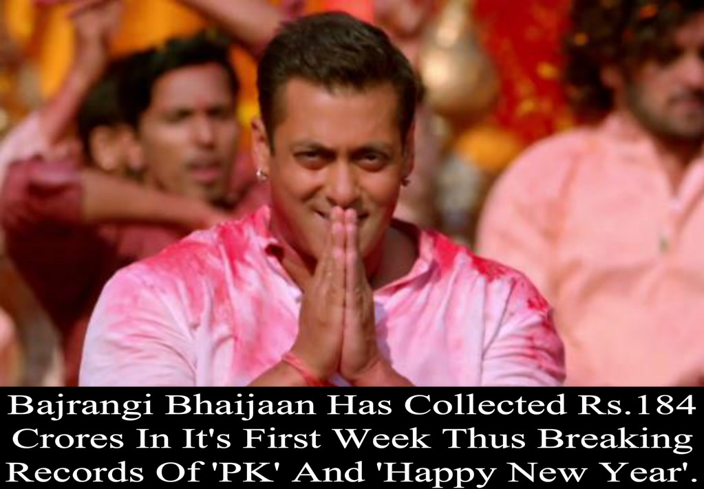 Bajrangi Bhaijaan Box Office records