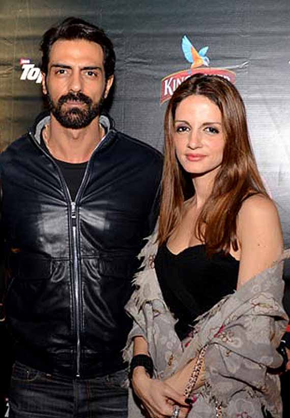 Sussanne Khan with Arjun Rampal