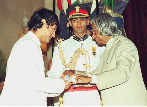 Aamir Khan with Dr. A.P.J. Abdul Kalam