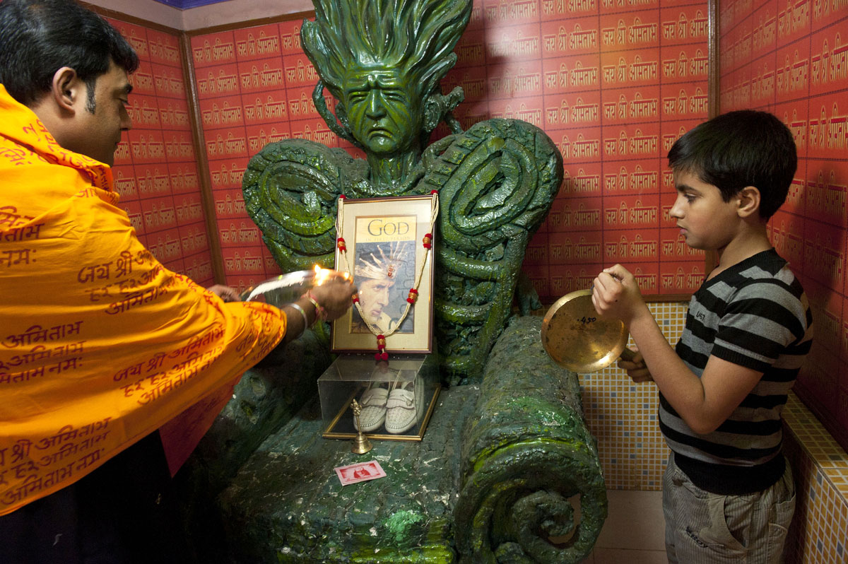 Amitabh Bachchan's temple in Kolkata