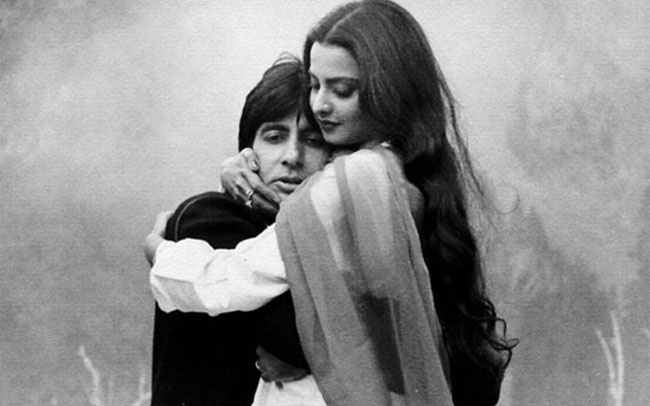 Amitabh Bachchan and Rekha