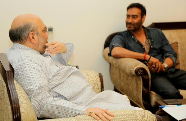 BJP president Amit Shah Ajay Devgn