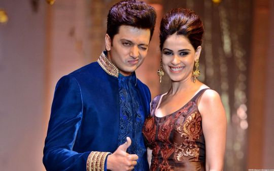 Genelia Dsouza and Ritesh Deshmukh