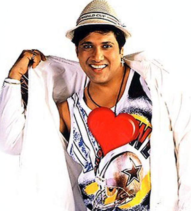 Govinda in funky dress
