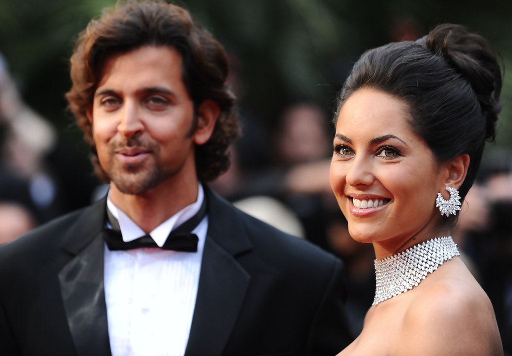Hrithik Roshan and Barbara Mori