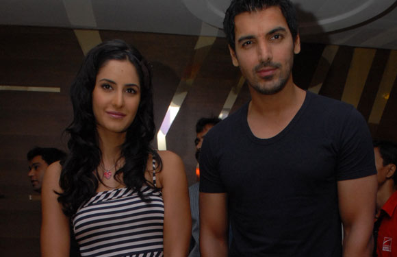 John Abraham and Katrina Kaif