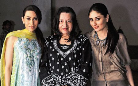 Kareena Kapoor with her mom