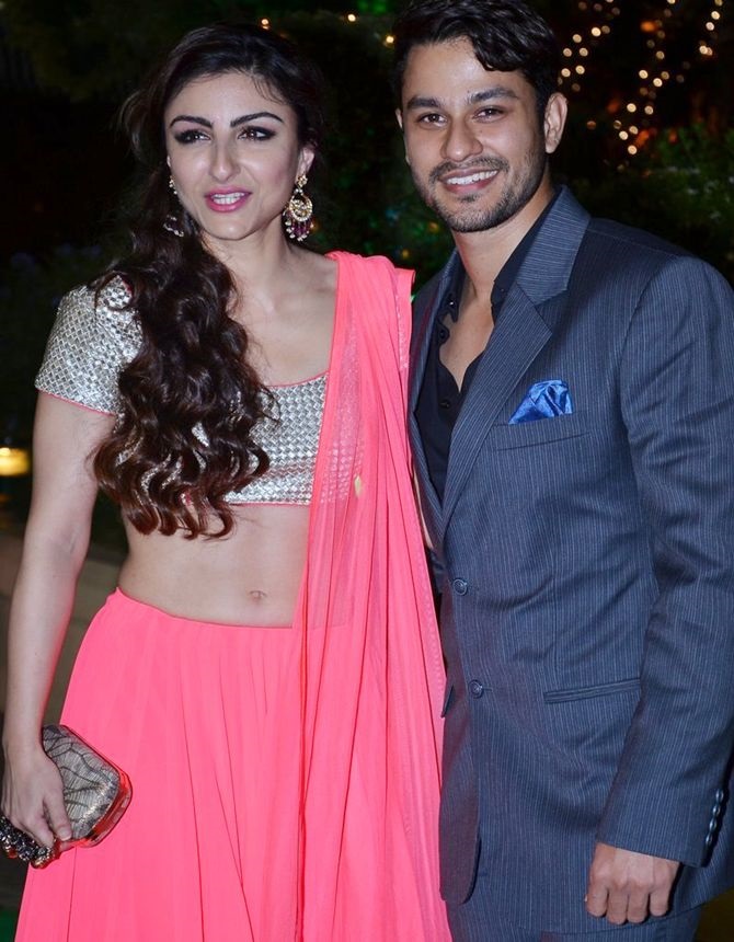 Kunal Kemmu and Soha Ali Khan