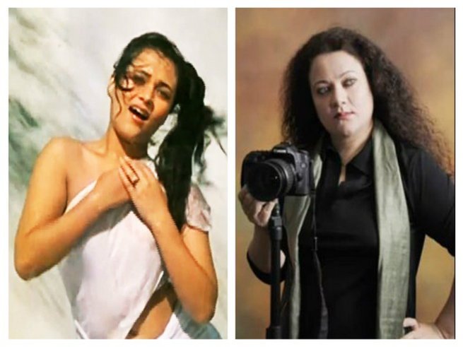 Mandakini's before and after picture.
