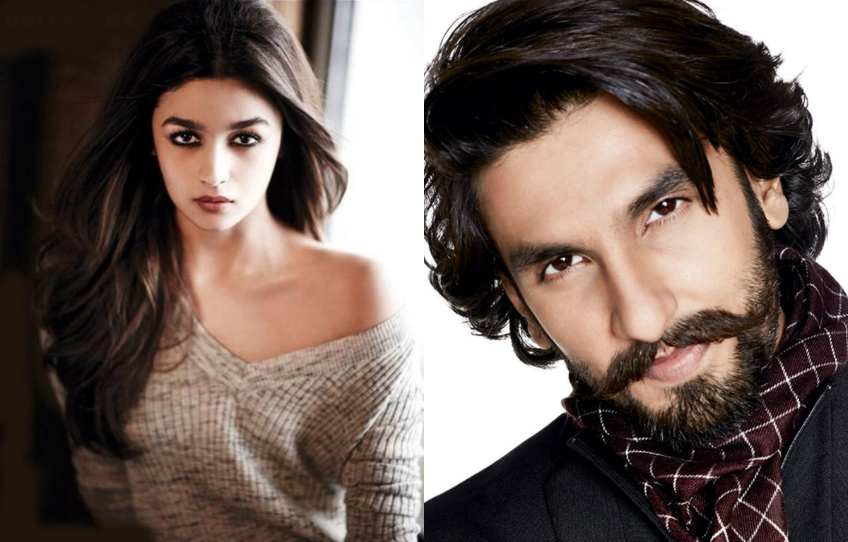 Alia Bhatt with Ranveer Singh