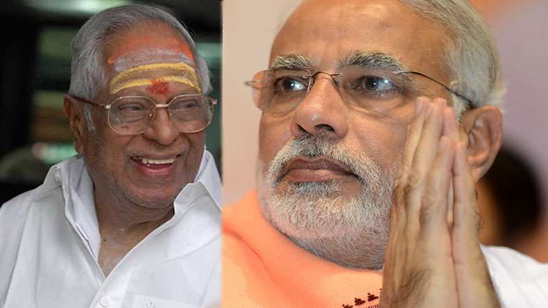 Narendra Modi M.S. Viswanathan pictures