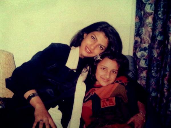 Parineeti Chopra with Priyanka Chopra
