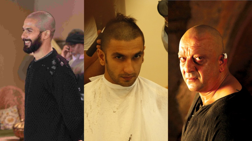 Actors who shaved their head for a role