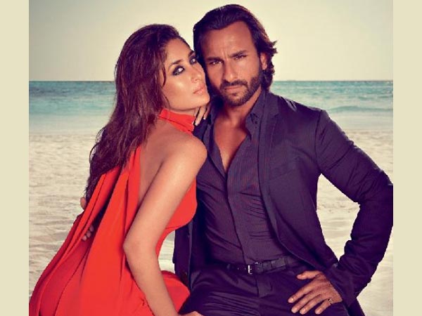 Saif Ali Khan and Kareena Kapoor