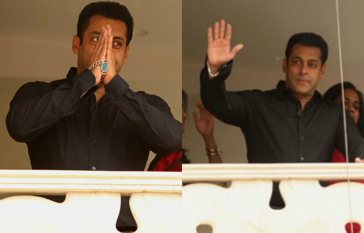 Pictures - Salman Khan wishes 