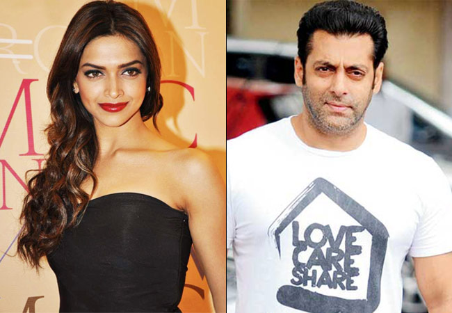 Salman Khan and Deepika Padukone