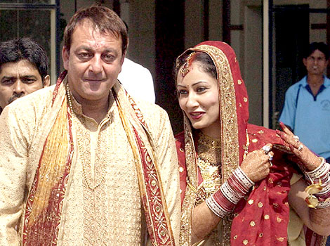 Sanjay Dutt and Manyata Dutt