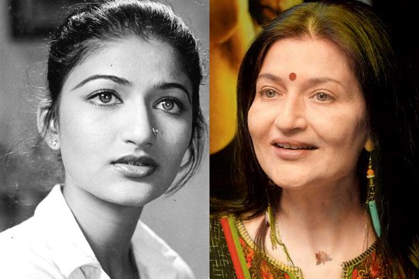 Sarika's before and after picture.