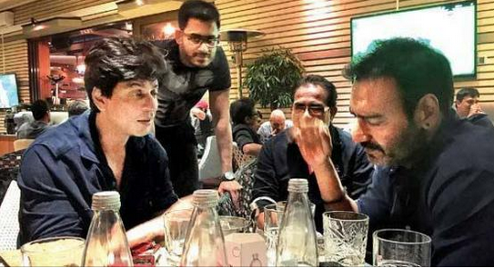 Shah Rukh Khan and Ajay Devgn