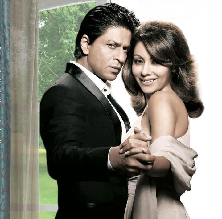 Shah Rukh Khan and Gauri Chibber