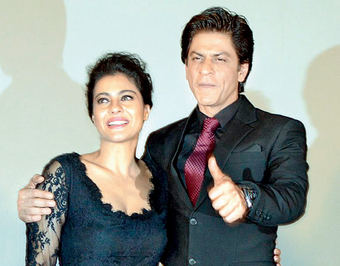 SRK and Kajol