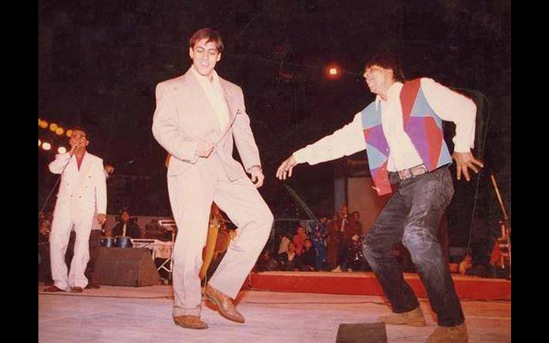 Shah Rukh Khan with Salman Khan