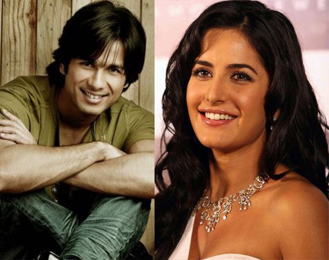 Shahid Kapoor and Katrina Kaif