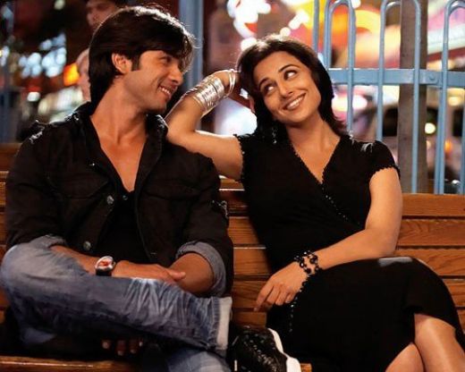 Shahid Kapoor and Vidya Balan