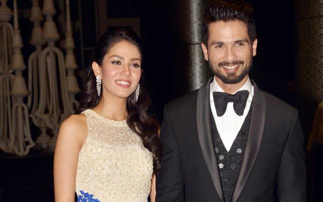 Shahid Kapoor and Mira Rajput