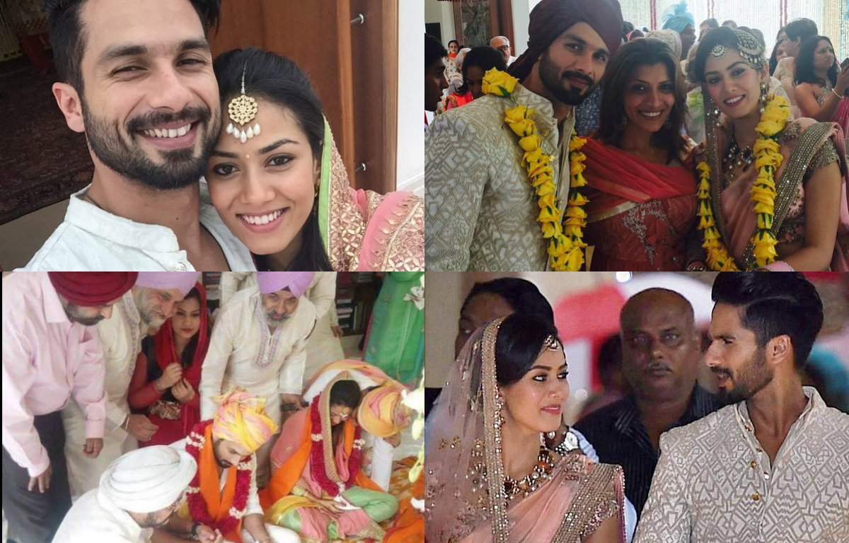 Shahid kapoor and Mira Rajput